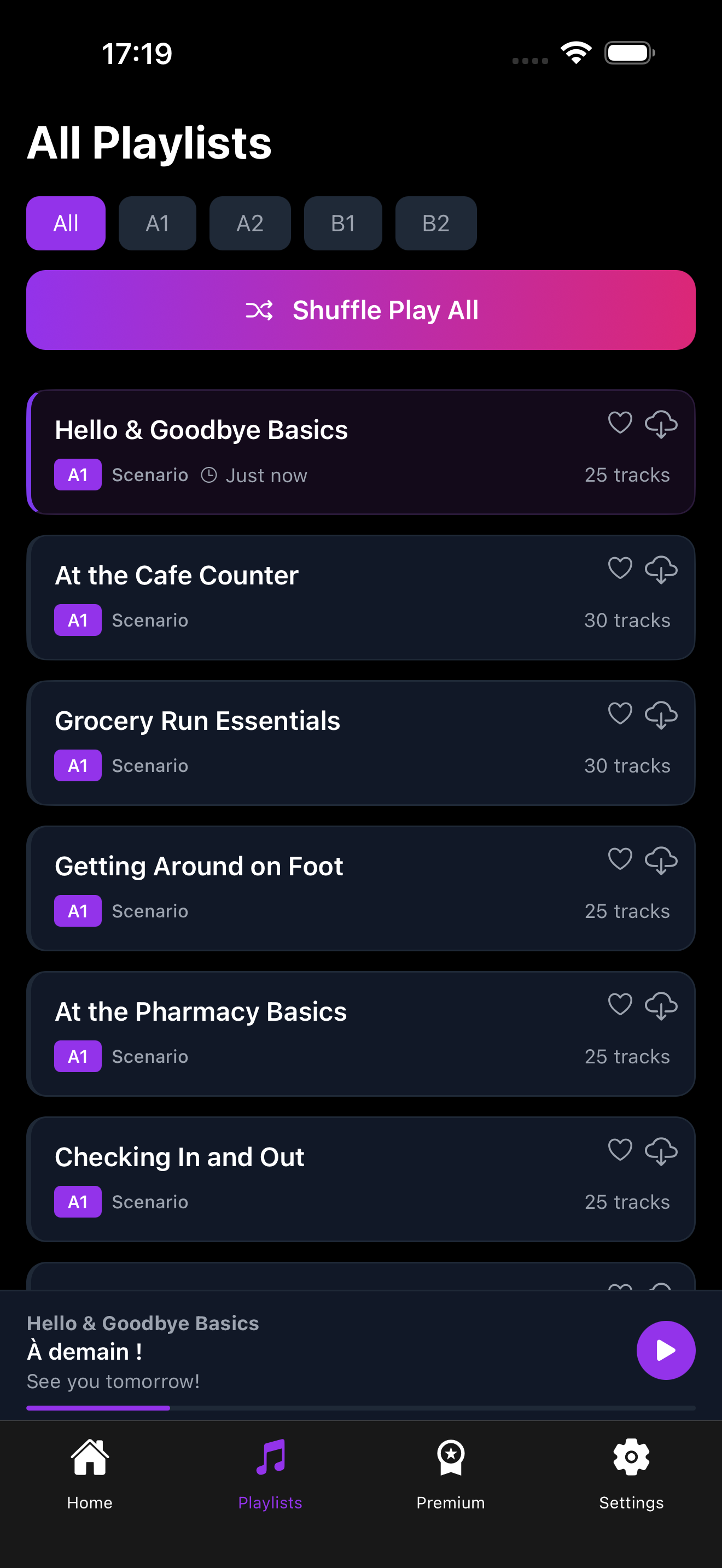FluentFM app screenshot